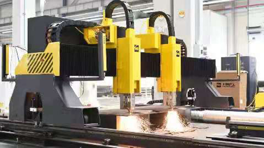 优发国际双头龙门激光切割机