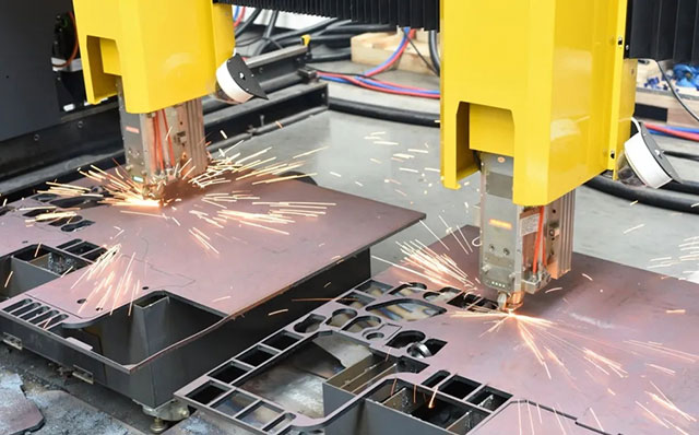 优发国际双头龙门激光切割机