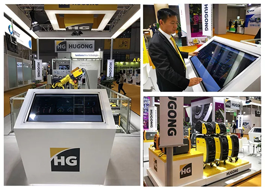 进博会首日优发国际意大利CEA展位展品智能焊接与切割云系统