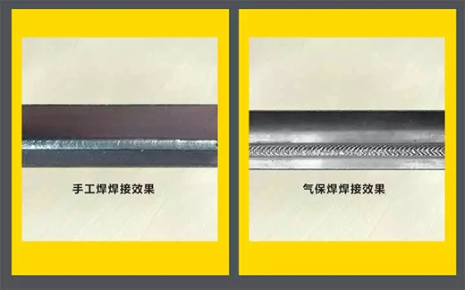 优发国际NB 251III焊机焊接效果